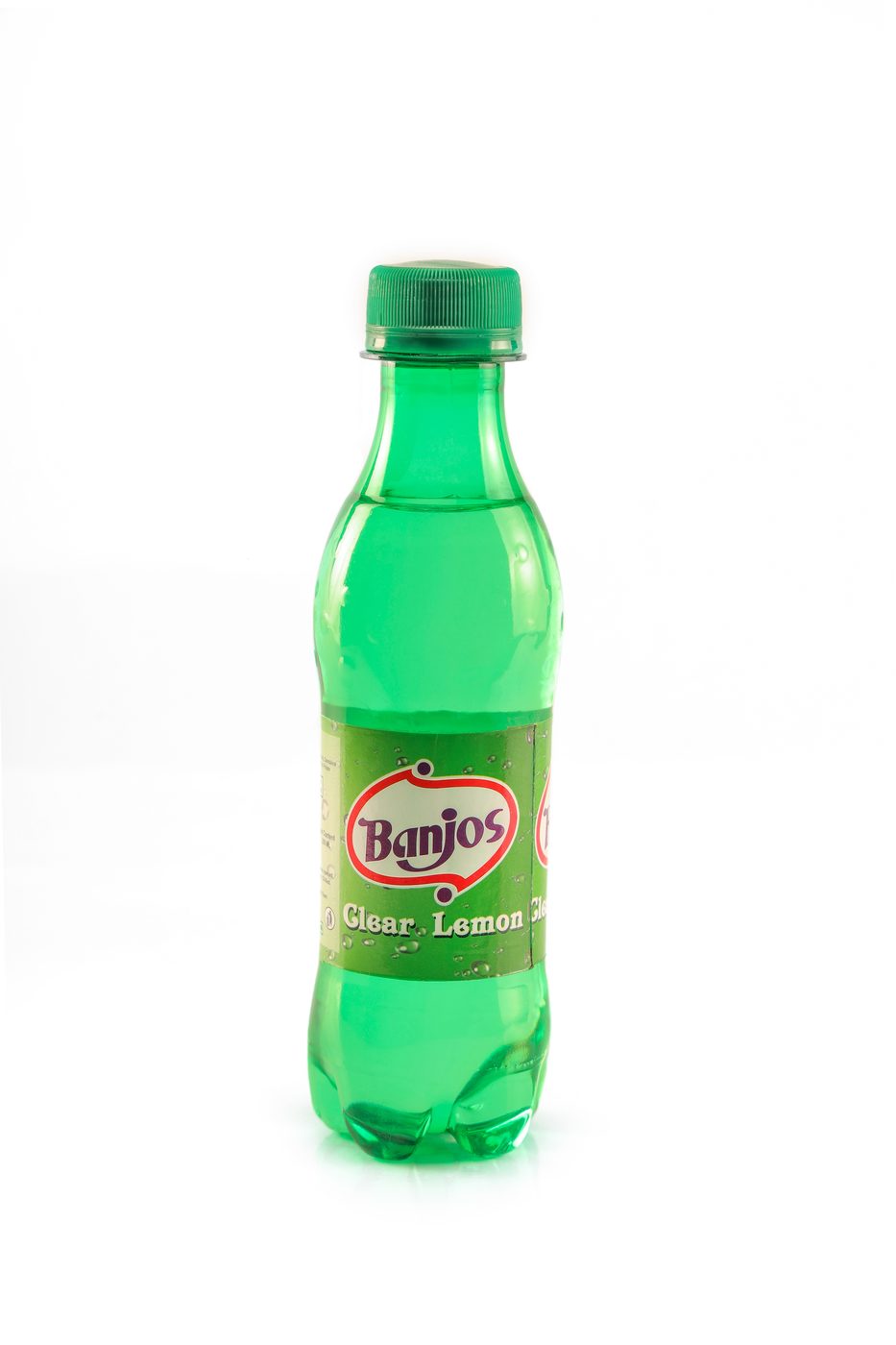 Banjos Clear Lemon bottle