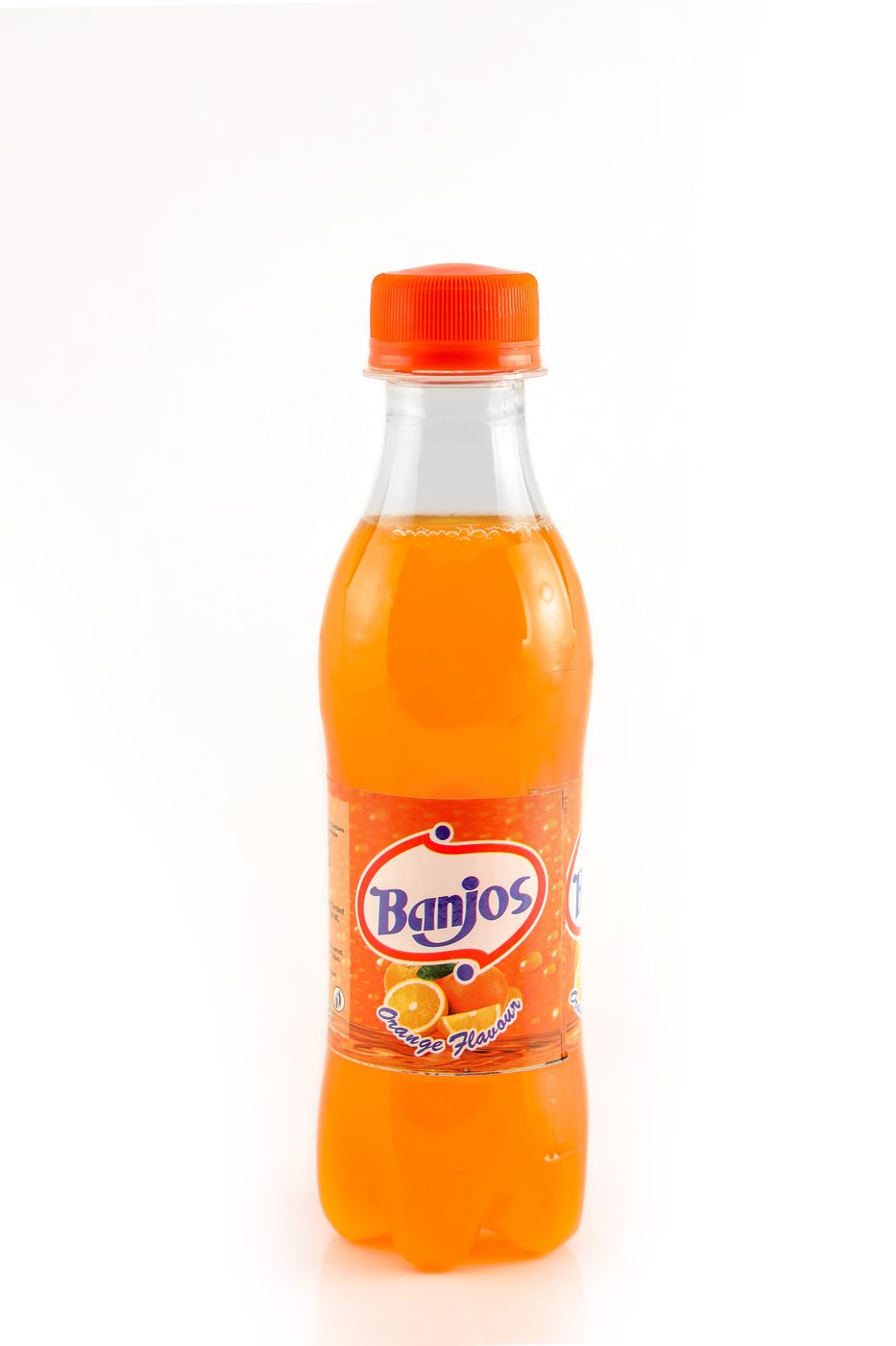 Banjos Orange Flavour bottle